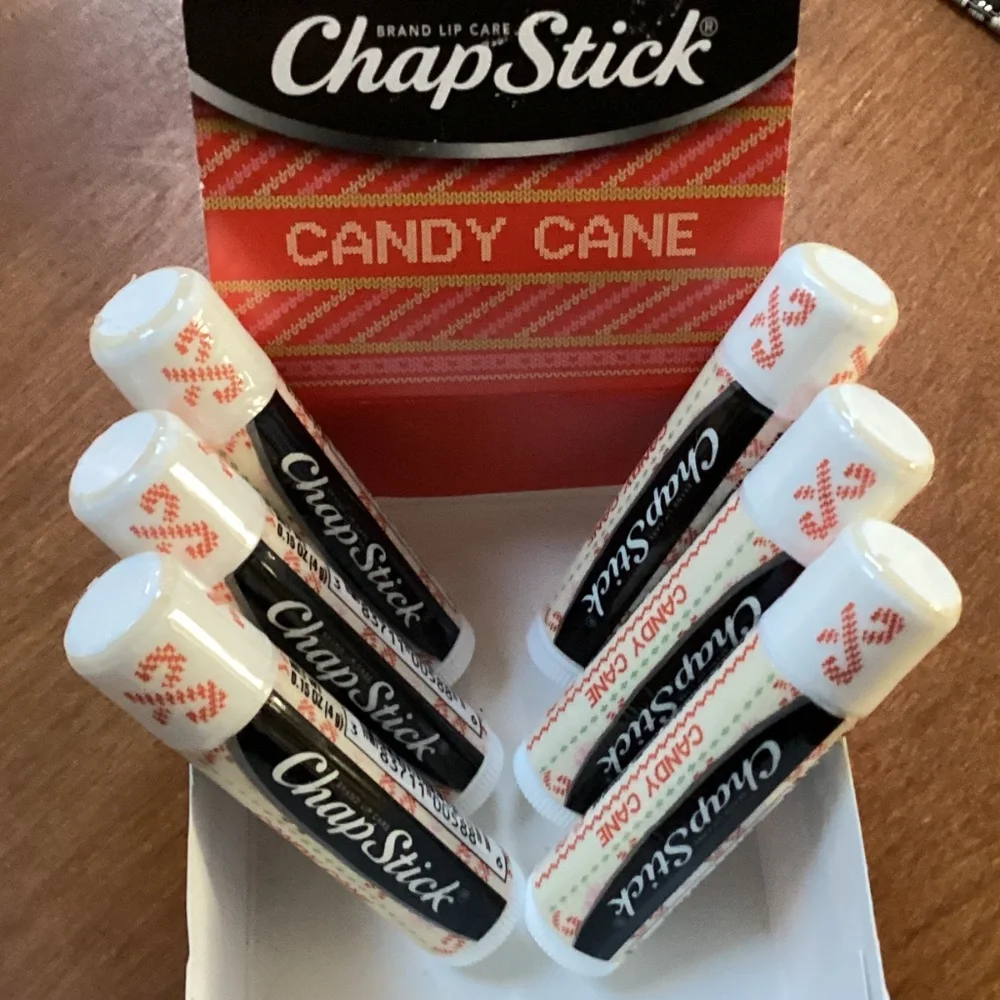 Chapstick candy cane